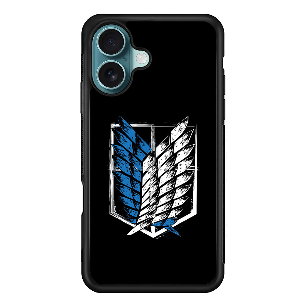 The Logo of the Survey Corps iPhone 16 Plus Case - Altracase