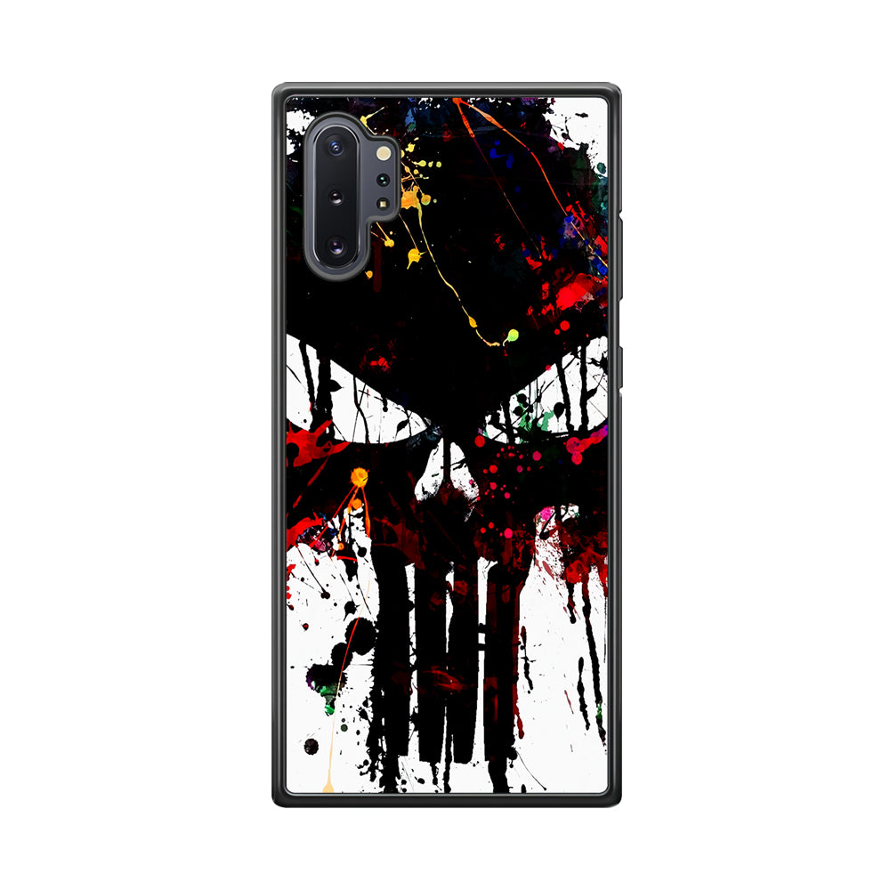 The Punisher Abstract Painting Samsung Galaxy Note 10 Plus Case-Phone Case-Tempered Glass Case-Altracase