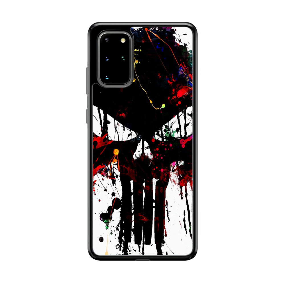 The Punisher Abstract Painting Samsung Galaxy S20 Plus Case-Phone Case-Tempered Glass Case-Altracase