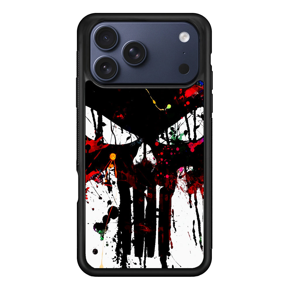 The Punisher Abstract Painting iPhone 17 Pro Max Case - Altracase