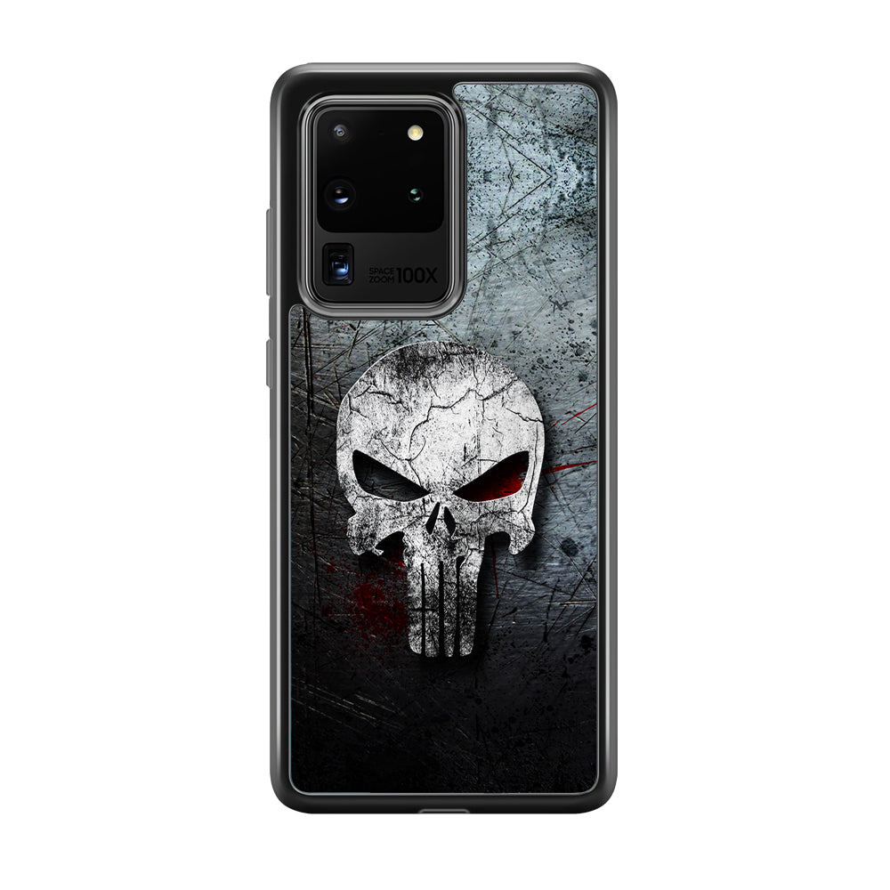 The Punisher Logo Samsung Galaxy S20 Ultra Case-Phone Case-Tempered Glass Case-Altracase