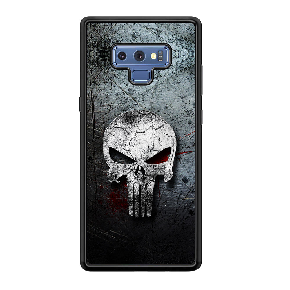 The Punisher Logo Samsung Galaxy Note 9 Case-Phone Case-Tempered Glass Case-Altracase