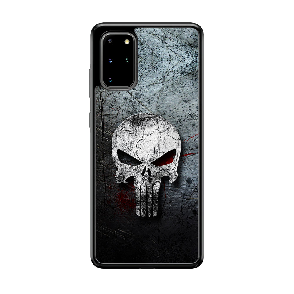 The Punisher Logo Samsung Galaxy S20 Plus Case-Phone Case-Tempered Glass Case-Altracase