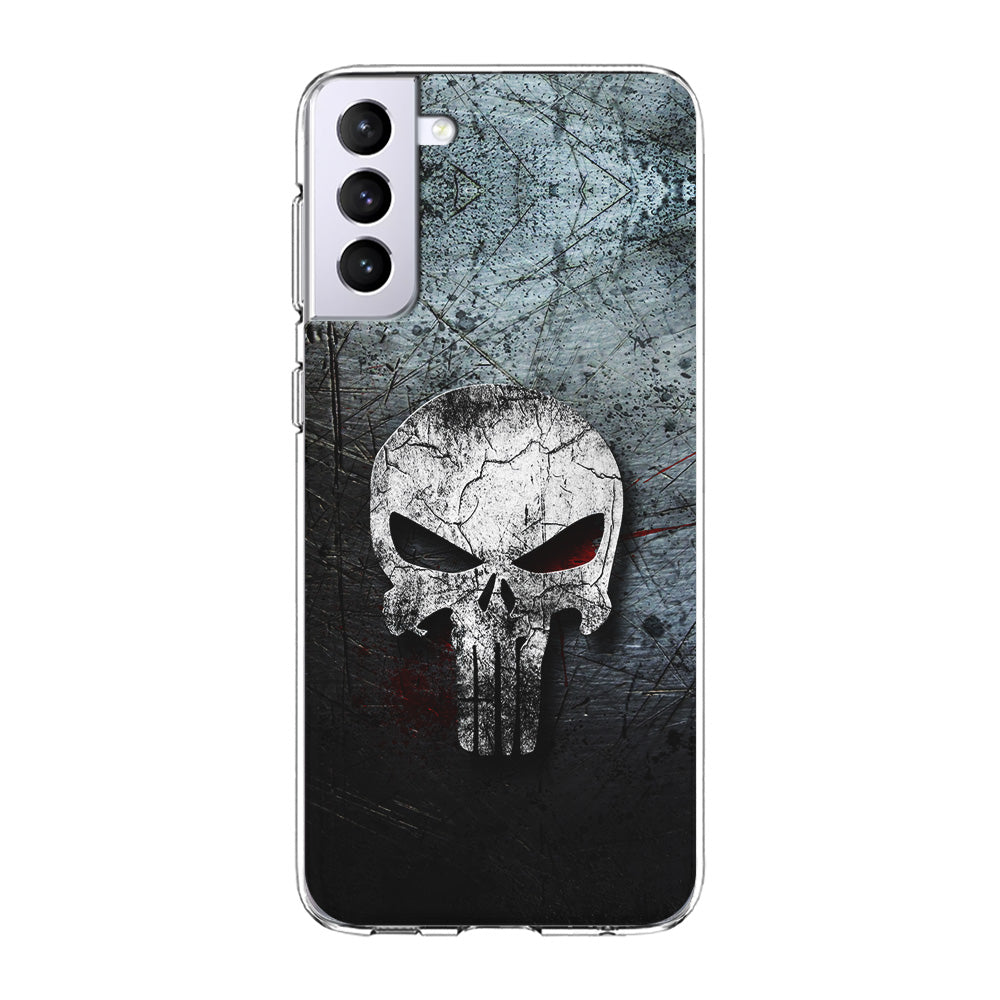 The Punisher Logo Samsung Galaxy S24 Plus Case-Phone Case-Clear Soft Case-Altracase