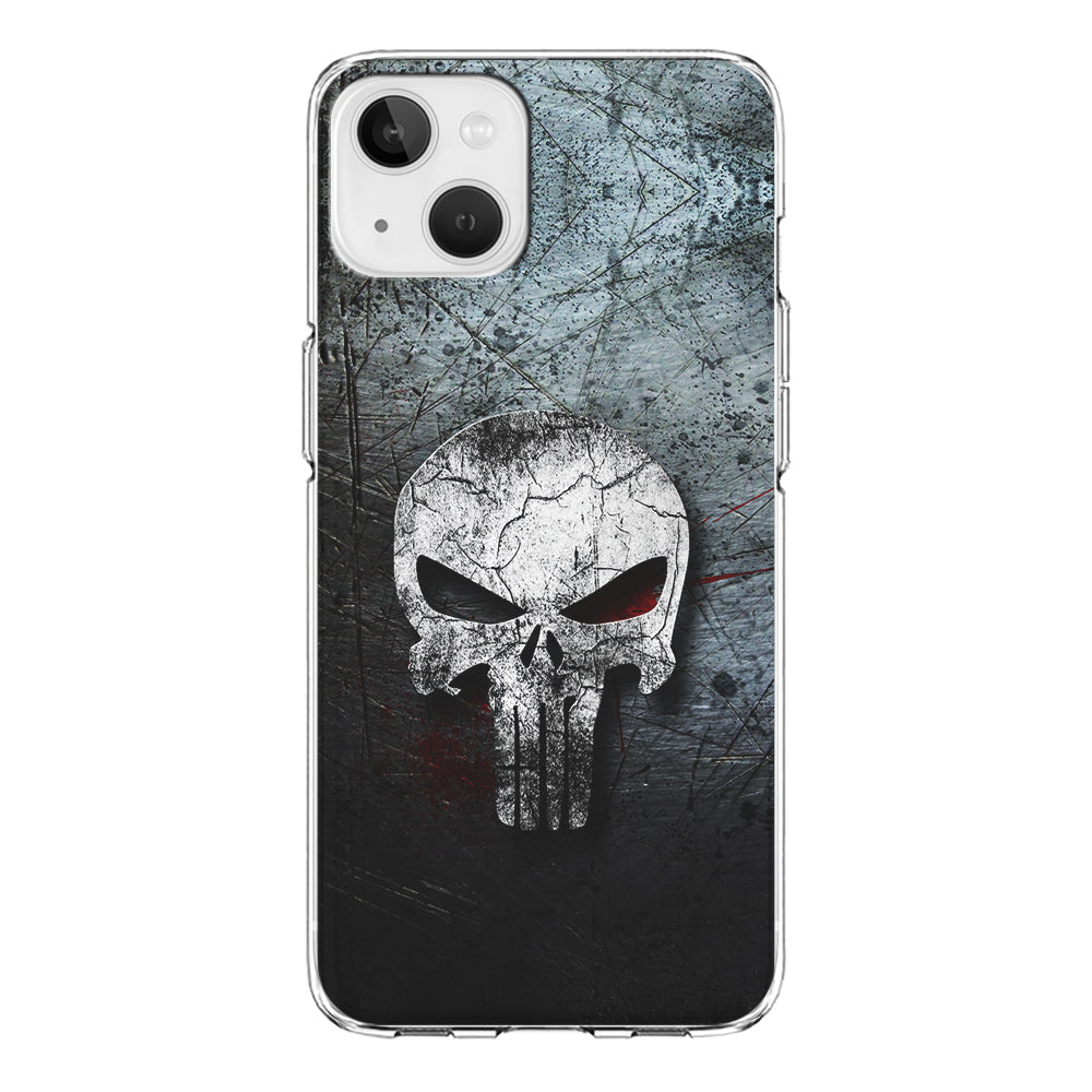 The Punisher Logo iPhone 13 Mini Case-Phone Case-Clear Soft Case-Altracase