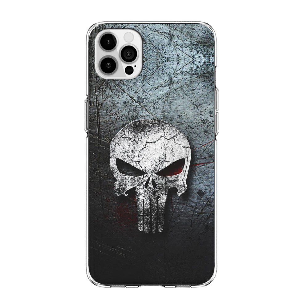 The Punisher Logo iPhone 15 Pro Case-Phone Case-Clear Soft Case-Altracase