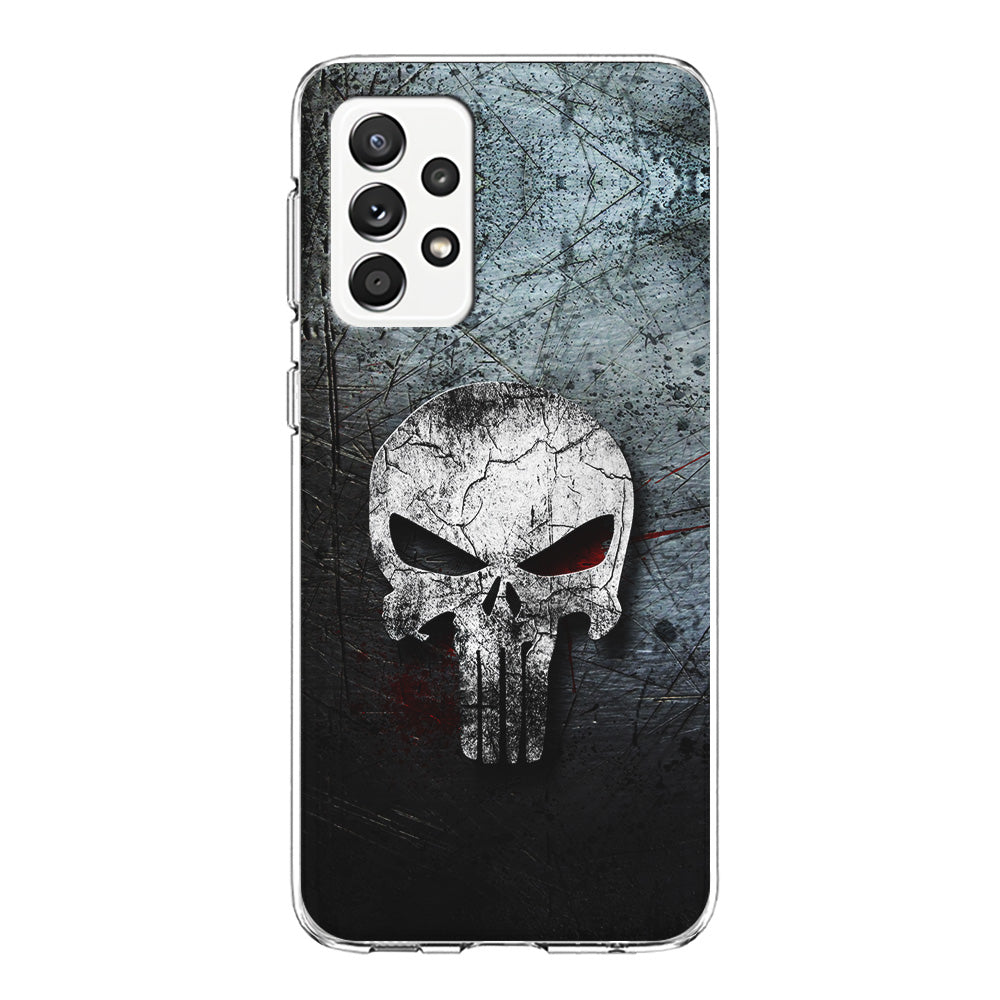The Punisher Logo Samsung Galaxy A52 Case-Phone Case-Clear Soft Case-Altracase