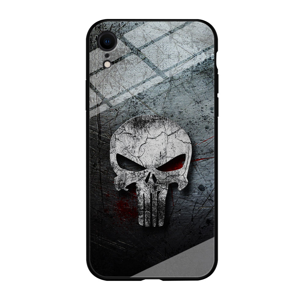 The Punisher Logo iPhone XR Case-Phone Case-Tempered Glass Case-Altracase