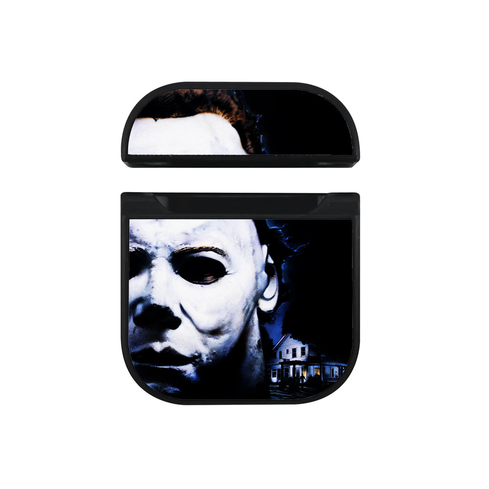 The Return of Michael Myers Hard Plastic Case Cover For Apple Airpods-AirPod Case-Black-Altracase