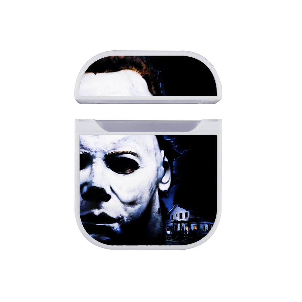 The Return of Michael Myers Hard Plastic Case Cover For Apple Airpods-AirPod Case-White-Altracase