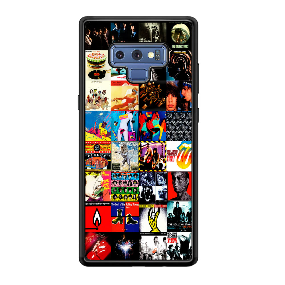 The Rolling Stones Album Samsung Galaxy Note 9 Case-Phone Case-Tempered Glass Case-Altracase