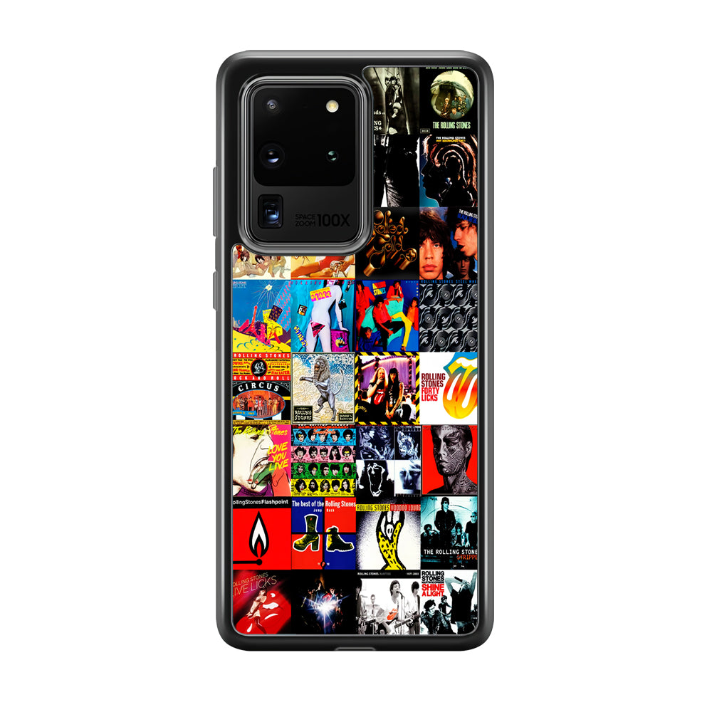 The Rolling Stones Album Samsung Galaxy S20 Ultra Case-Phone Case-Tempered Glass Case-Altracase