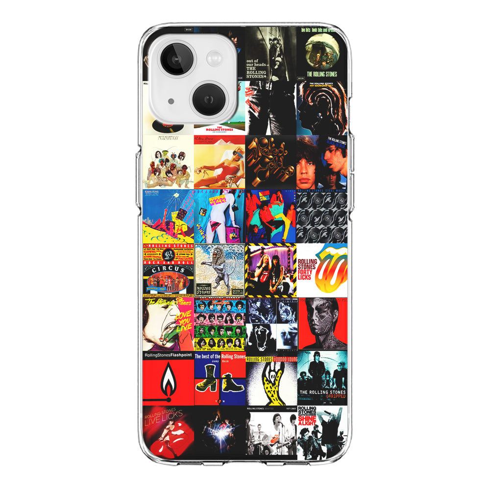 The Rolling Stones Album iPhone 13 Mini Case-Phone Case-Clear Soft Case-Altracase