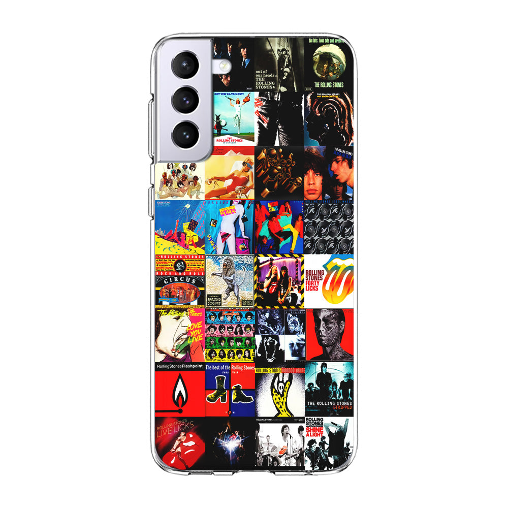 The Rolling Stones Album Samsung Galaxy S23 Case-Phone Case-Clear Soft Case-Altracase