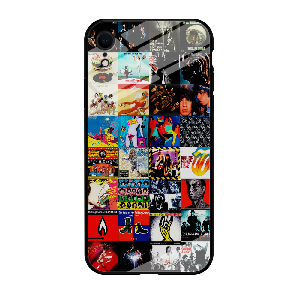 The Rolling Stones Album iPhone XR Case-Phone Case-Tempered Glass Case-Altracase