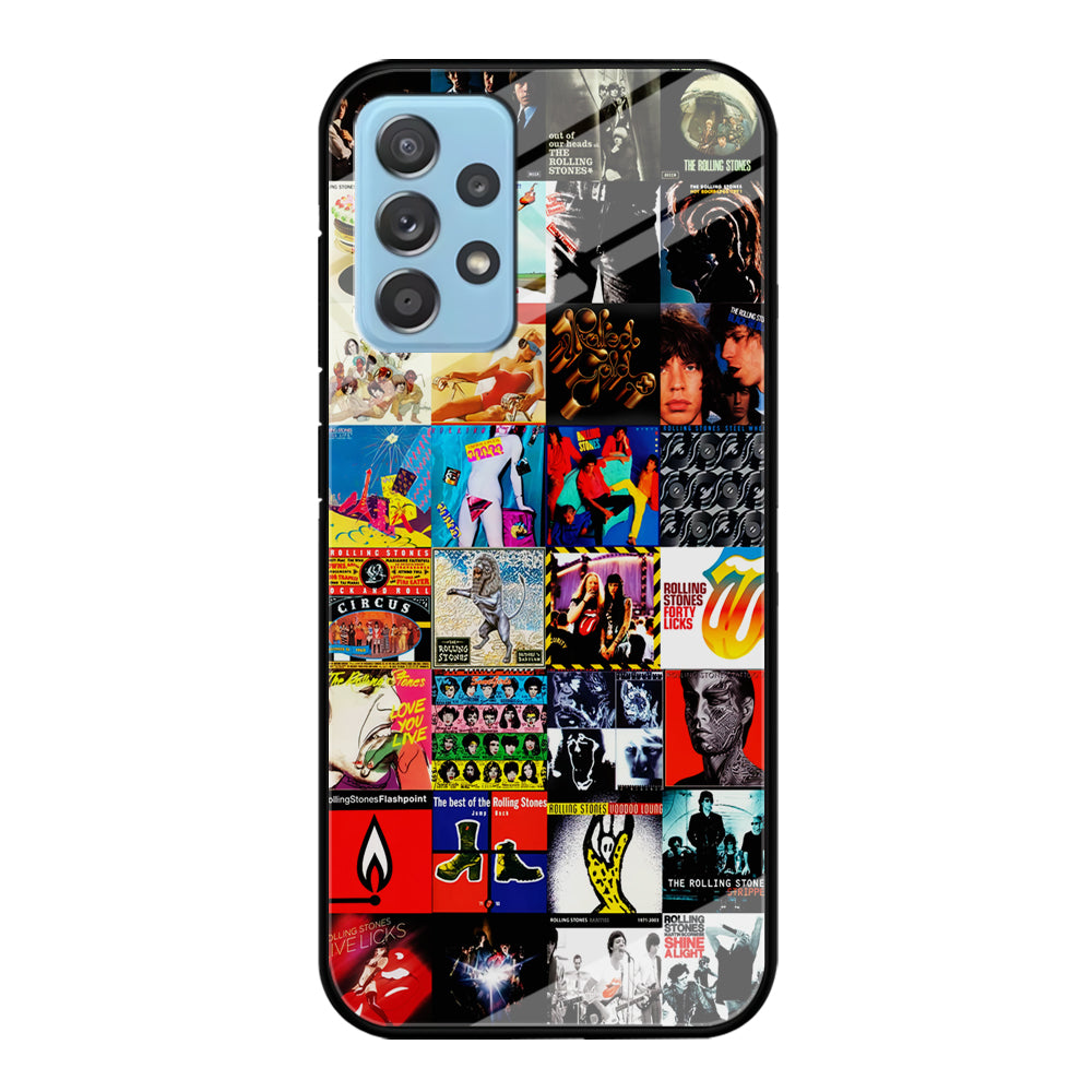 The Rolling Stones Album Samsung Galaxy A52 Case-Phone Case-Tempered Glass Case-Altracase