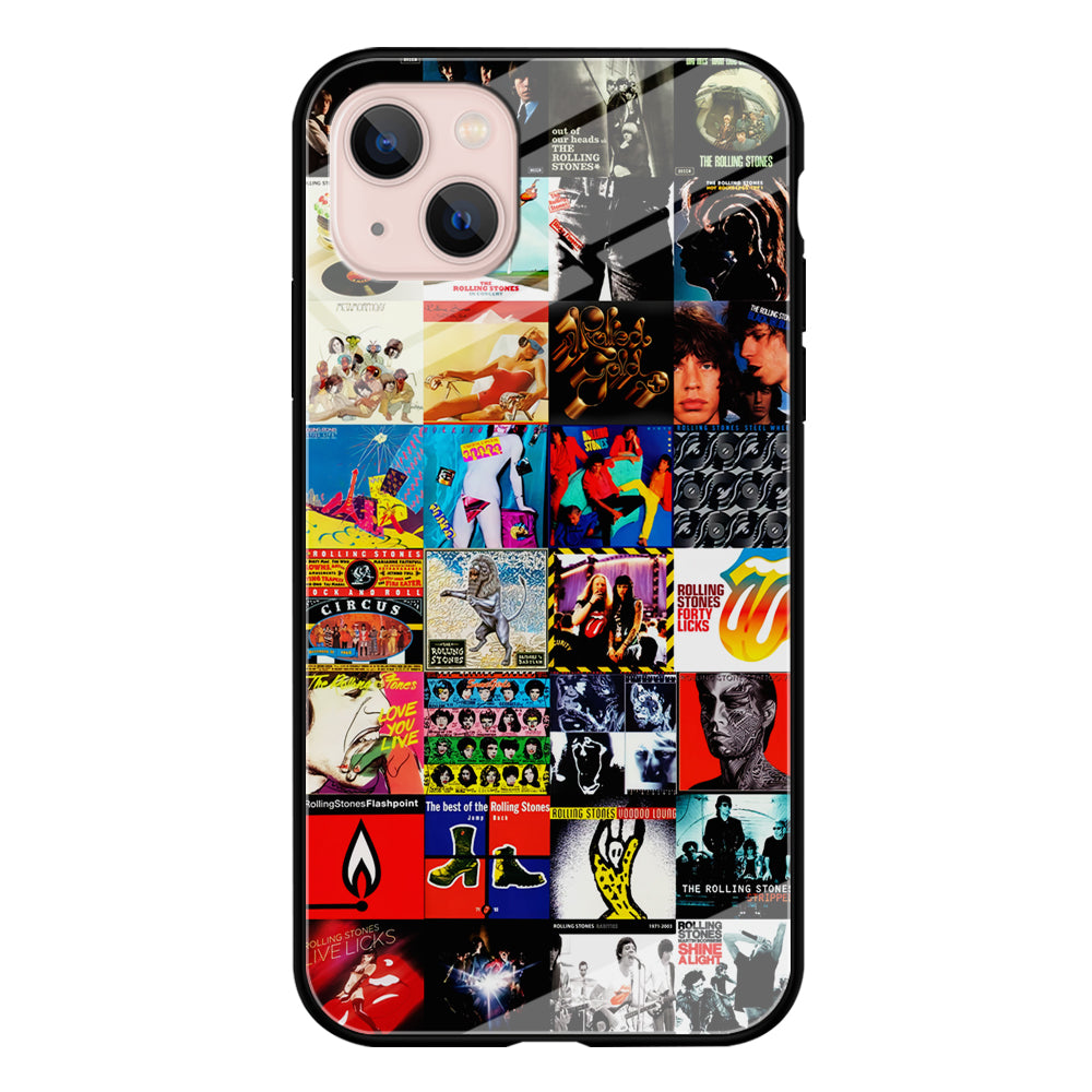 The Rolling Stones Album iPhone 14 Case-Phone Case-Tempered Glass Case-Altracase