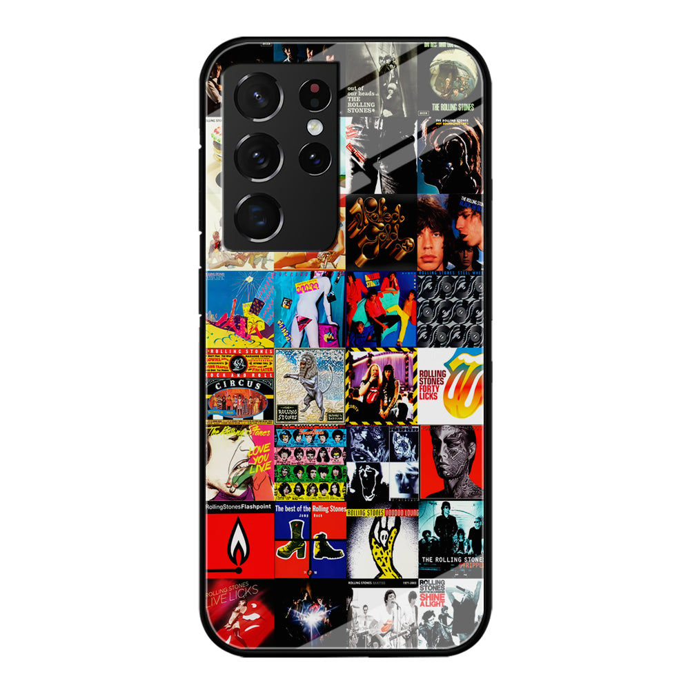 The Rolling Stones Album Samsung Galaxy S21 Ultra Case-Phone Case-Tempered Glass Case-Altracase