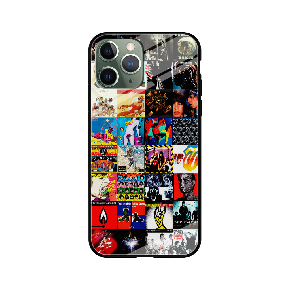 The Rolling Stones Album iPhone 11 Pro Max Case-Phone Case-Tempered Glass Case-Altracase