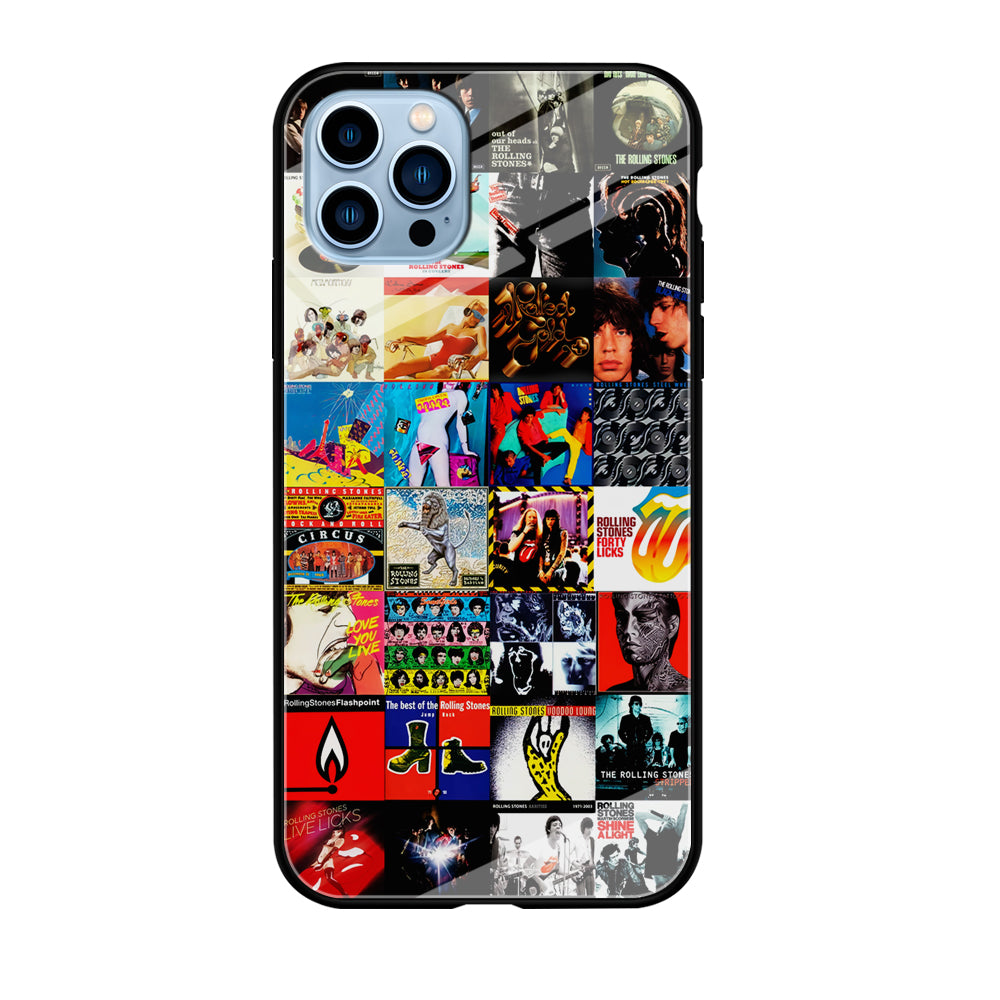 The Rolling Stones Album iPhone 12 Pro Max Case-Phone Case-Tempered Glass Case-Altracase