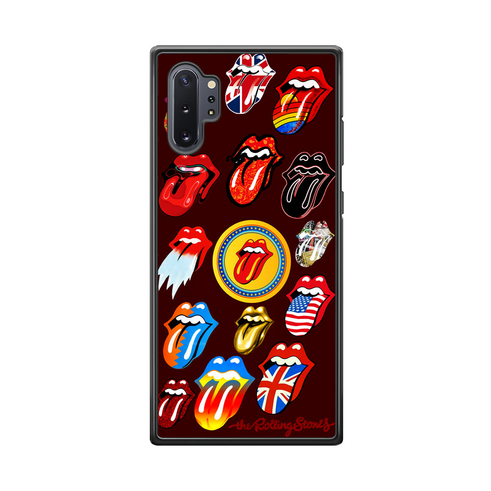 The Rolling Stones Art Samsung Galaxy Note 10 Plus Case-Phone Case-Tempered Glass Case-Altracase