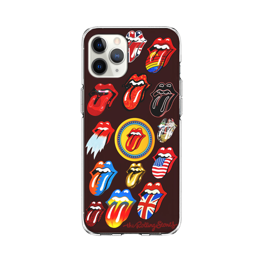 The Rolling Stones Art iPhone 11 Pro Max Case-Phone Case-Clear Soft Case-Altracase