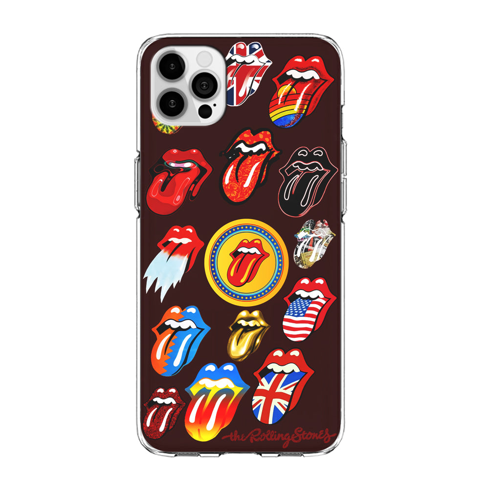 The Rolling Stones Art iPhone 13 Pro Case-Phone Case-Clear Soft Case-Altracase