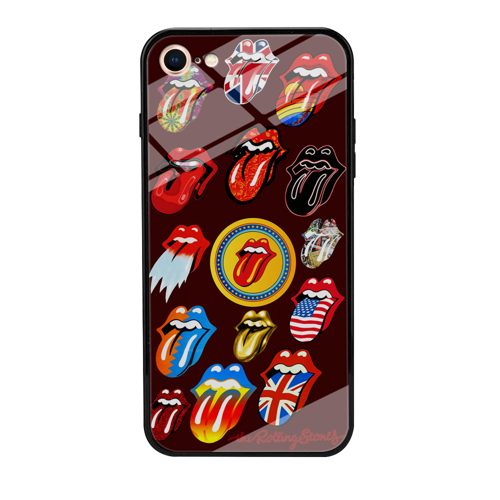 The Rolling Stones Art iPhone SE 2020 Case-Phone Case-Tempered Glass Case-Altracase