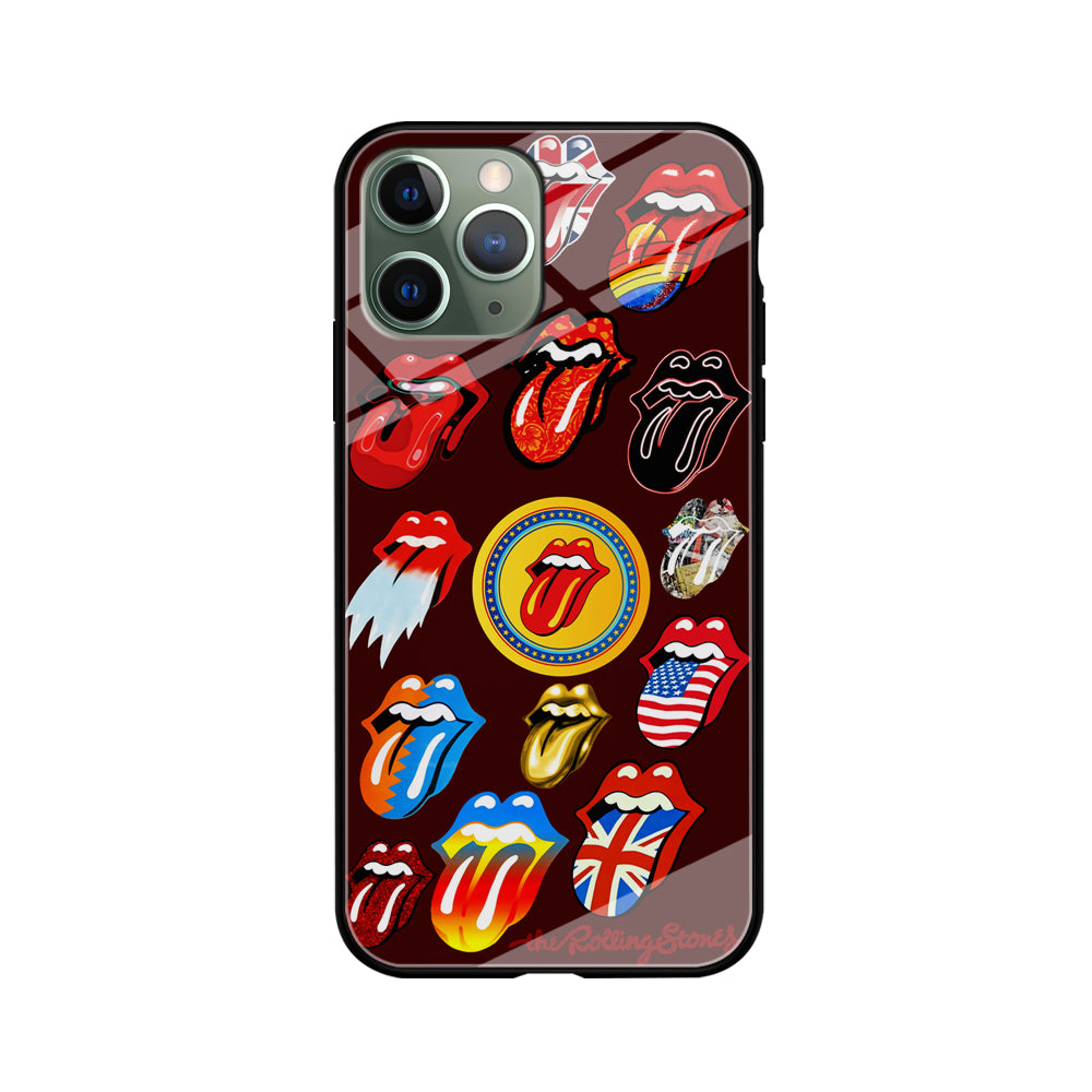 The Rolling Stones Art iPhone 11 Pro Max Case-Phone Case-Tempered Glass Case-Altracase