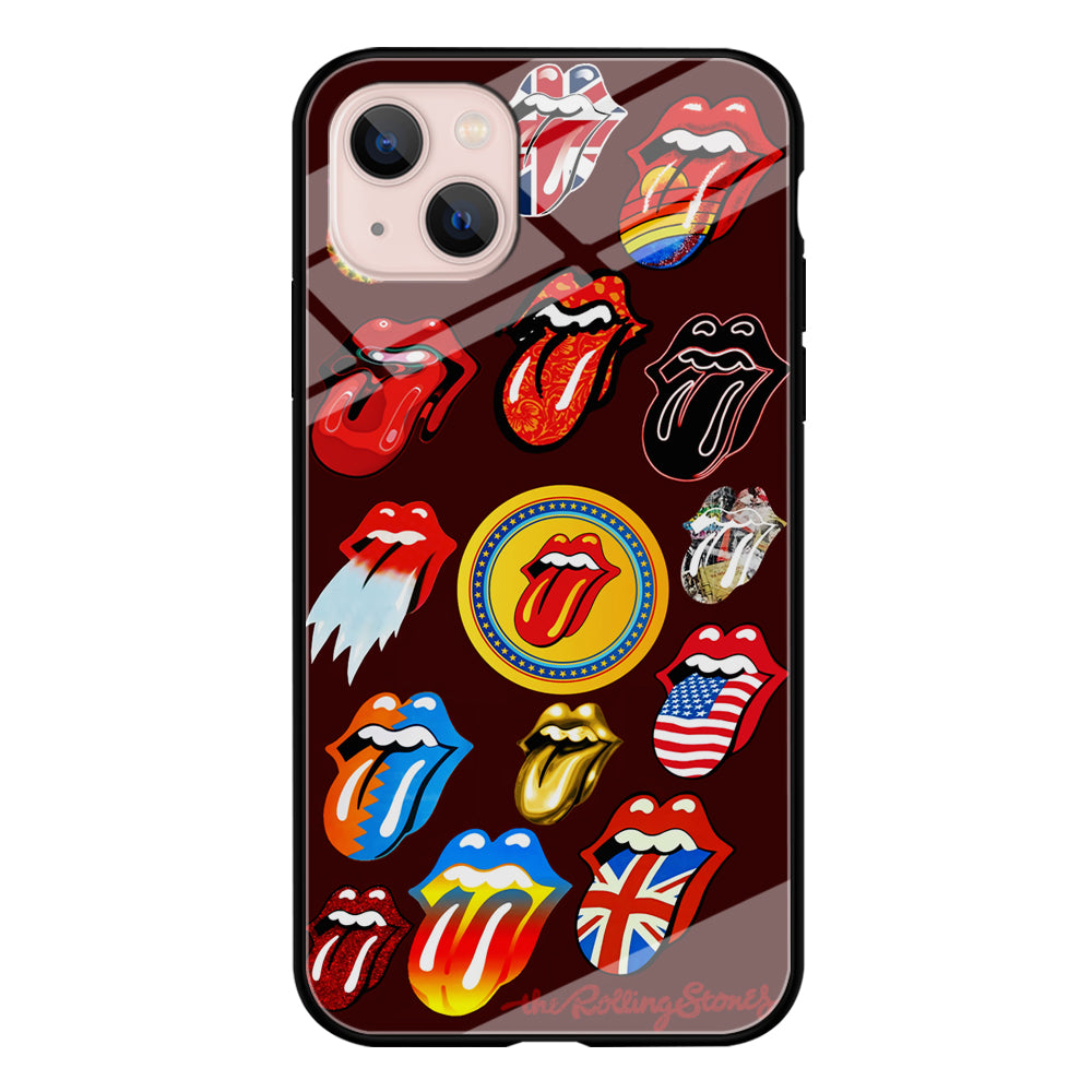 The Rolling Stones Art iPhone 13 Mini Case-Phone Case-Tempered Glass Case-Altracase