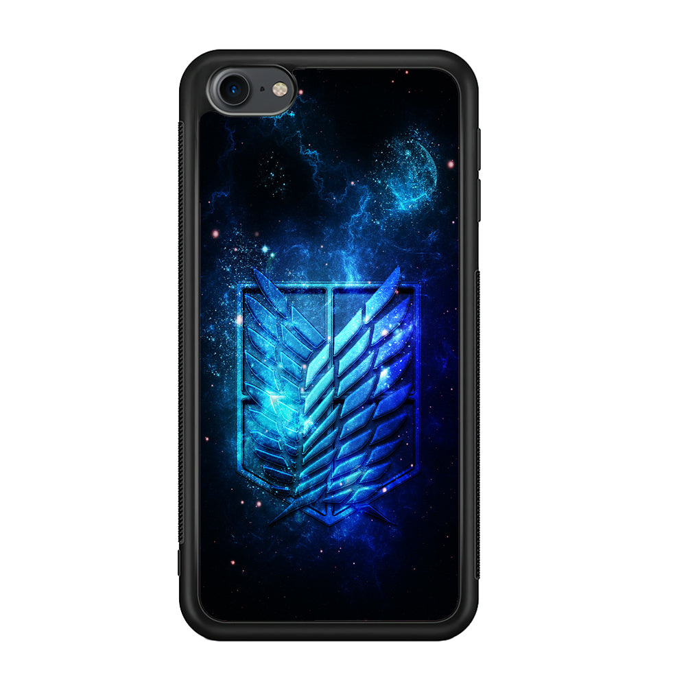 The Survey Corps Space iPod Touch 6 Case-Phone Case-Rubber White (2D Case)-Altracase