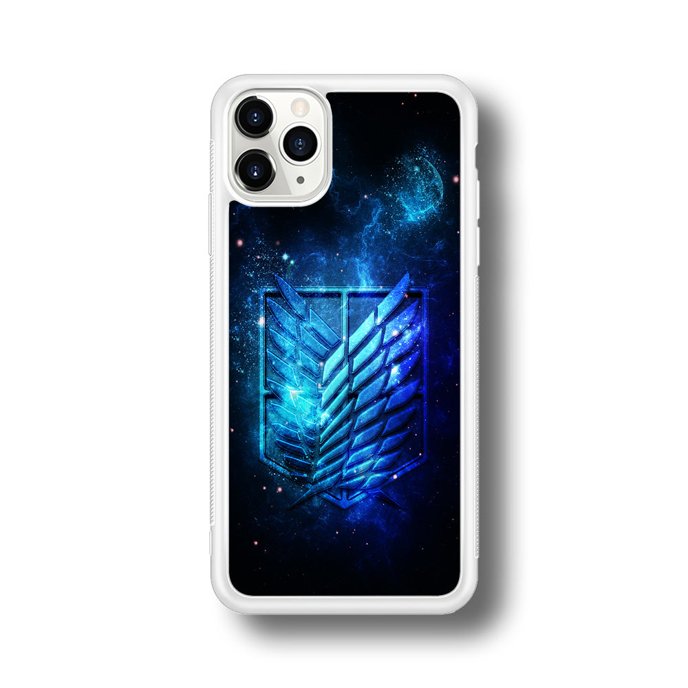 The Survey Corps Space iPhone 11 Pro Max Case-Phone Case-Rubber White (2D Case)-Altracase