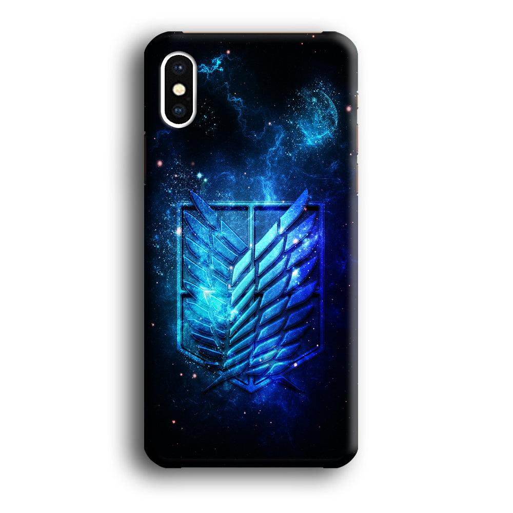 The Survey Corps Space iPhone Xs Case-Phone Case-3D Case-Altracase