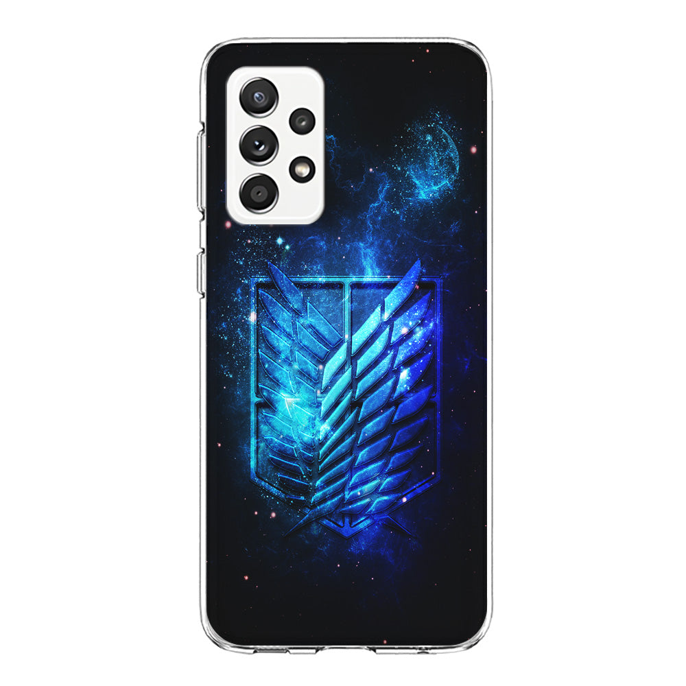 The Survey Corps Space Samsung Galaxy A72 Case-Phone Case-Clear Soft Case-Altracase