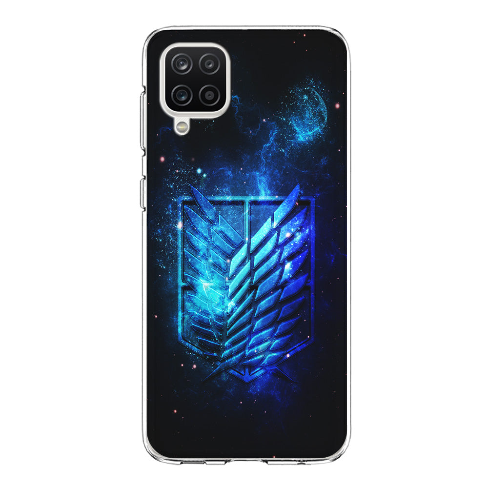 The Survey Corps Space Samsung Galaxy A12 Case-Phone Case-Clear Soft Case-Altracase