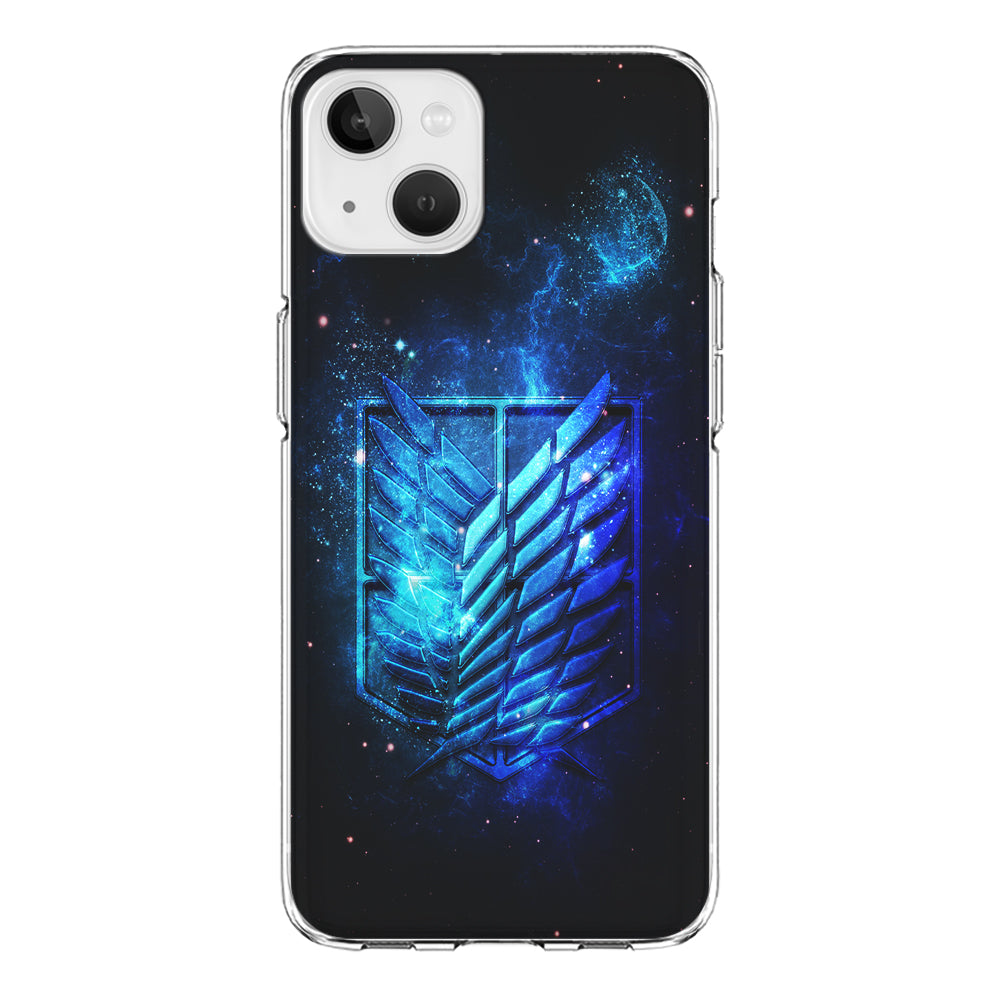 The Survey Corps Space iPhone 13 Mini Case-Phone Case-Clear Soft Case-Altracase