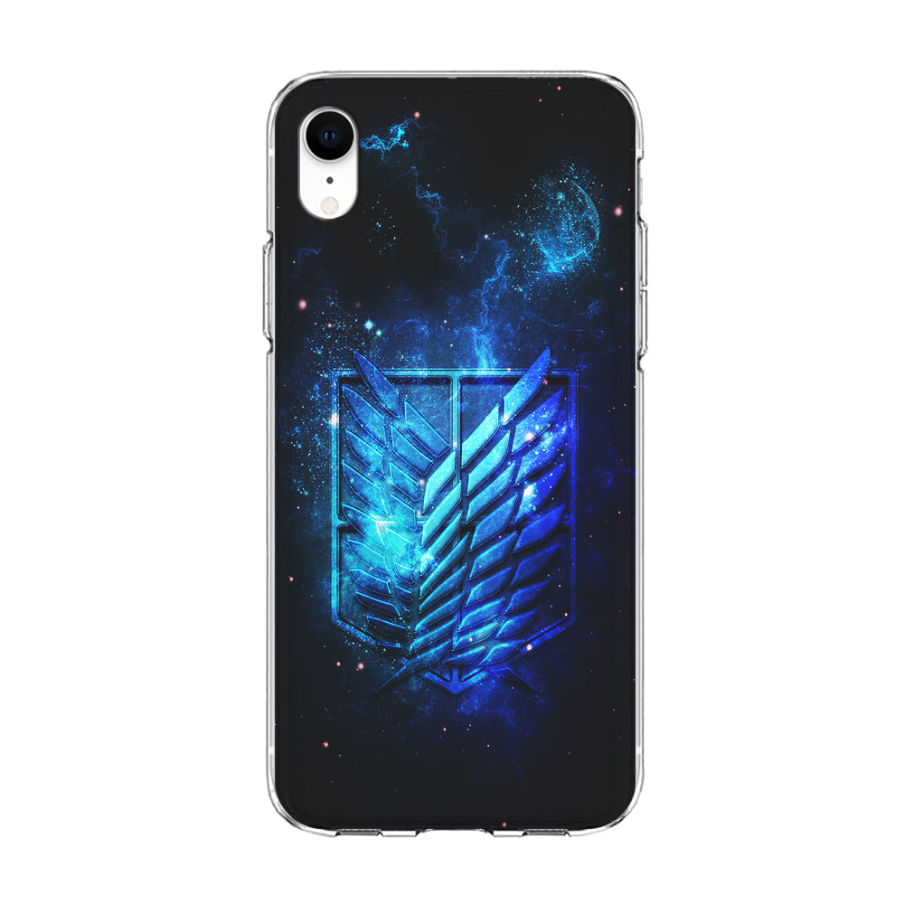 The Survey Corps Space iPhone XR Case-Phone Case-Clear Soft Case-Altracase