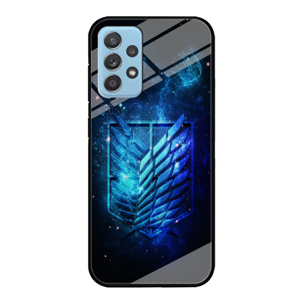 The Survey Corps Space Samsung Galaxy A72 Case-Phone Case-Tempered Glass Case-Altracase