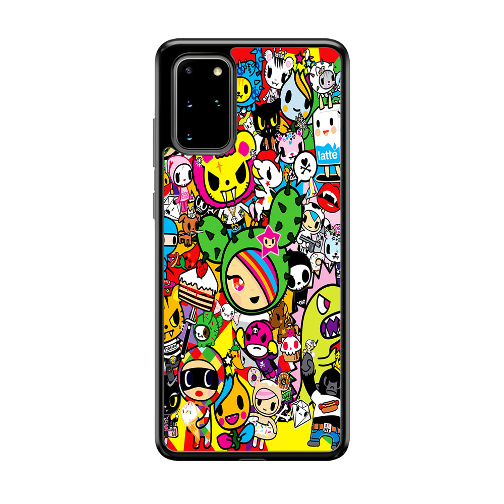 Tokidoki Cute Cartoon Samsung Galaxy S20 Plus Case-Phone Case-Tempered Glass Case-Altracase