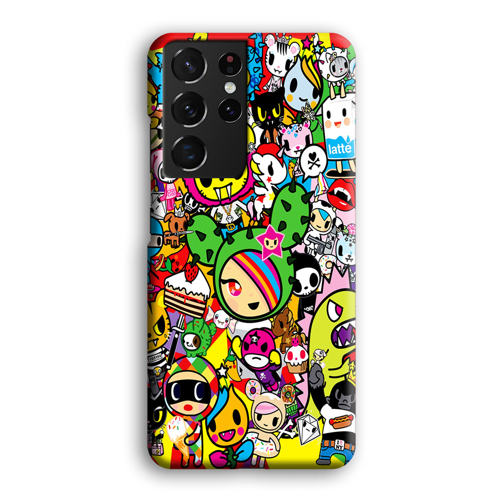 Tokidoki Cute Cartoon Samsung Galaxy S21 Ultra Case-Phone Case-3D Case-Altracase