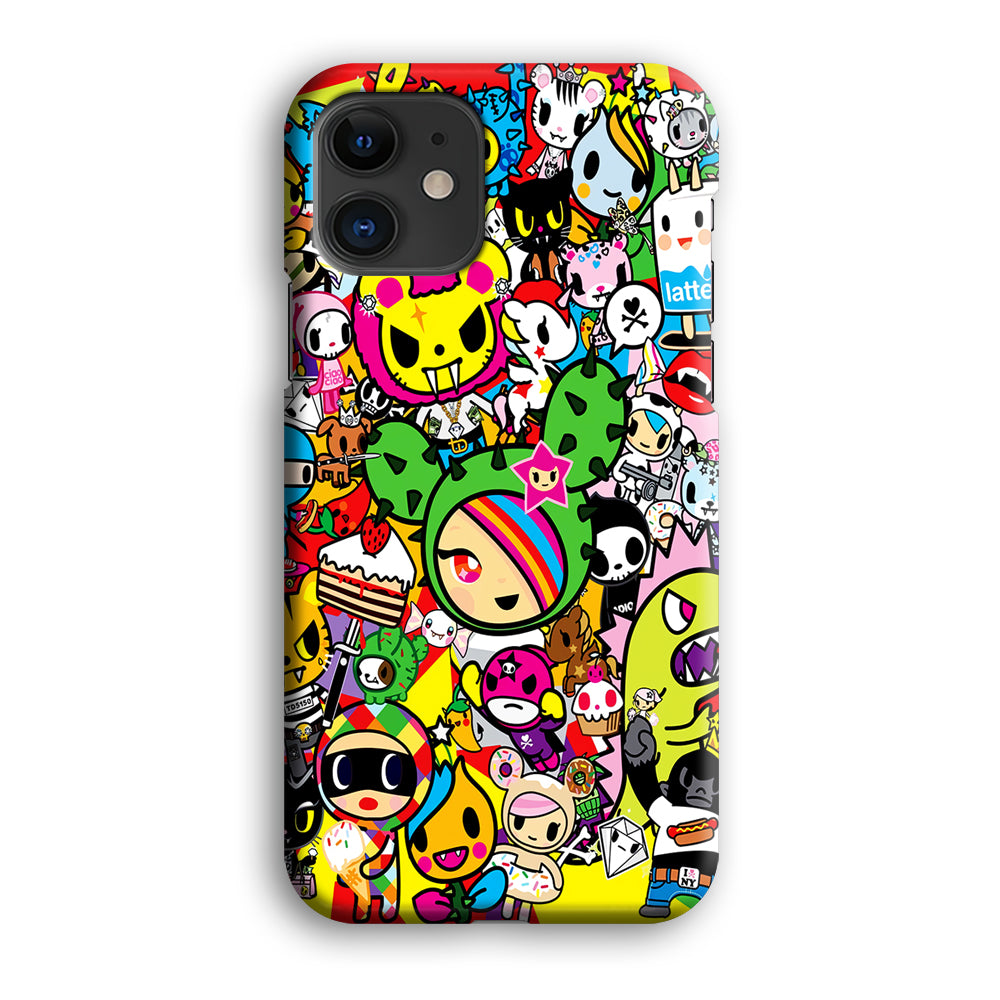 Tokidoki Cute Cartoon iPhone 12 Case-Phone Case-3D Case-Altracase