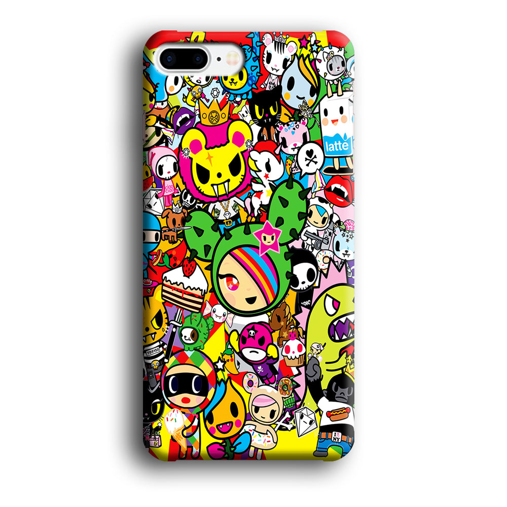Tokidoki Cute Cartoon iPhone 8 Plus Case-Phone Case-3D Case-Altracase