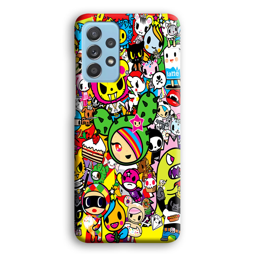 Tokidoki Cute Cartoon Samsung Galaxy A72 Case-Phone Case-3D Case-Altracase