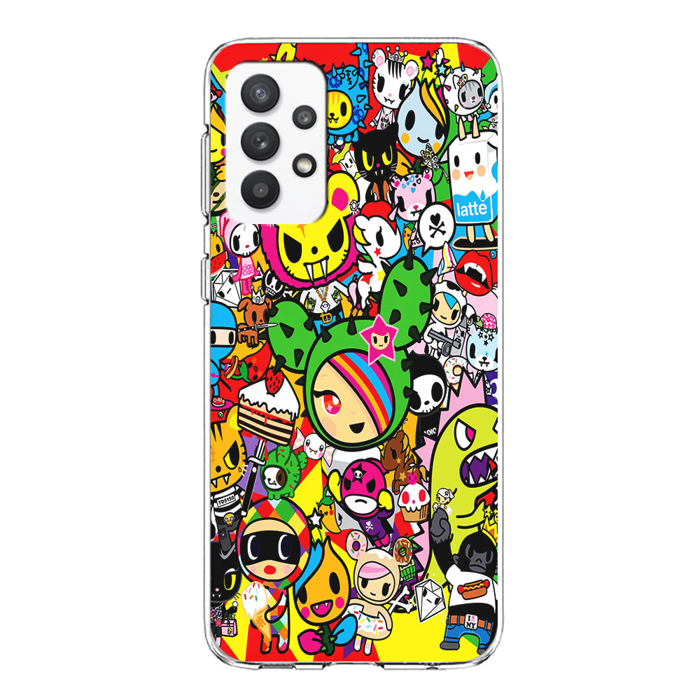 Tokidoki Cute Cartoon Samsung Galaxy A32 Case-Phone Case-Clear Soft Case-Altracase