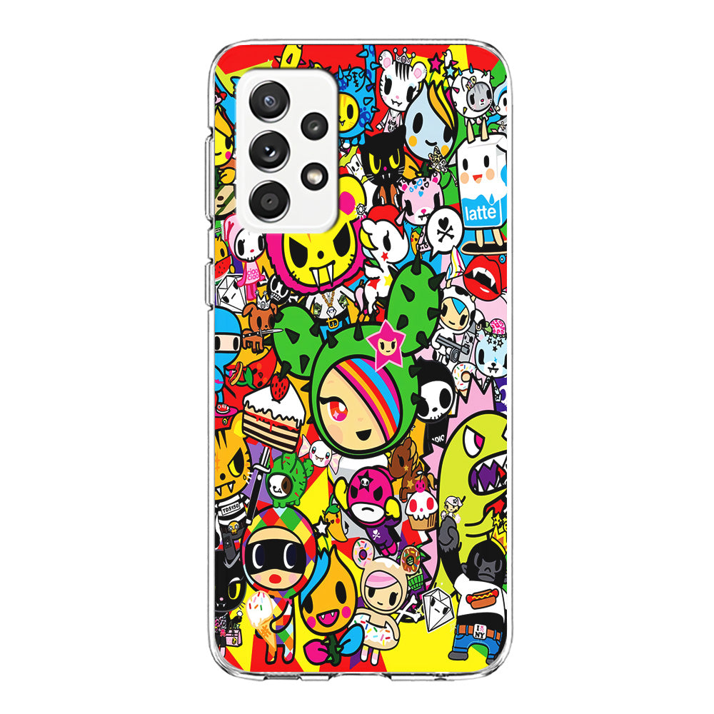 Tokidoki Cute Cartoon Samsung Galaxy A72 Case-Phone Case-Clear Soft Case-Altracase