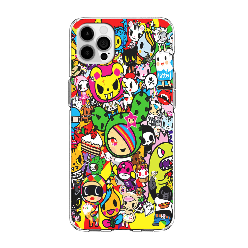 Tokidoki Cute Cartoon iPhone 15 Pro Max Case-Phone Case-Clear Soft Case-Altracase