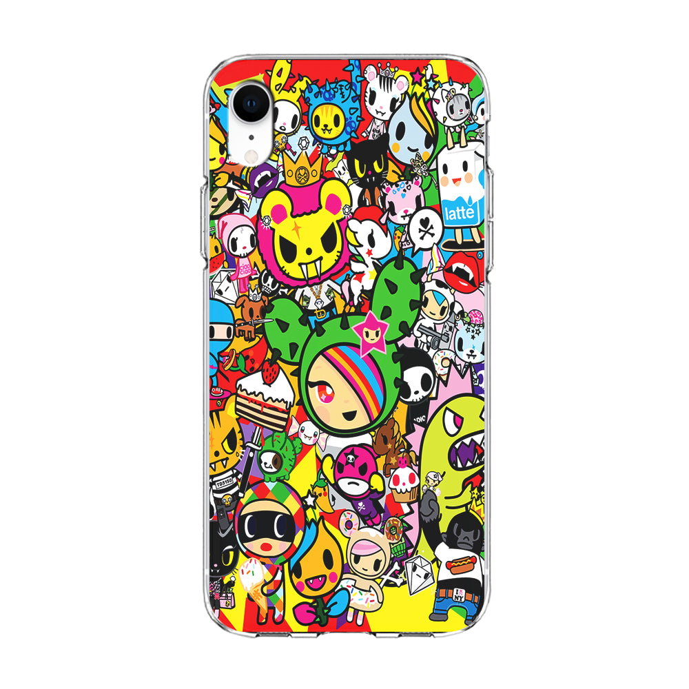 Tokidoki Cute Cartoon iPhone XR Case-Phone Case-Clear Soft Case-Altracase