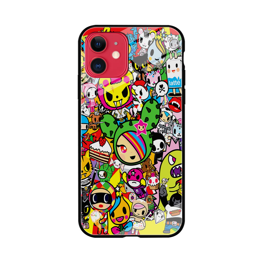 Tokidoki Cute Cartoon iPhone 11 Case-Phone Case-Tempered Glass Case-Altracase