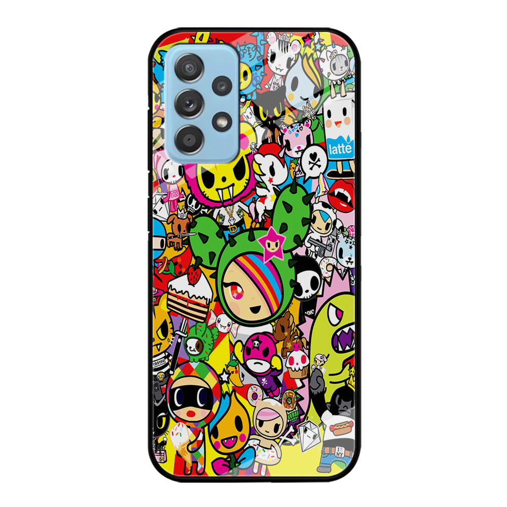 Tokidoki Cute Cartoon Samsung Galaxy A72 Case-Phone Case-Tempered Glass Case-Altracase
