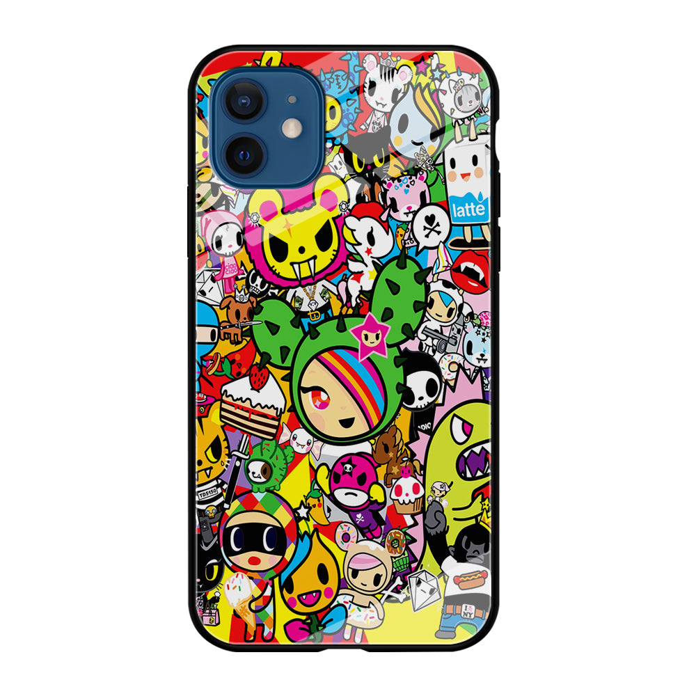 Tokidoki Cute Cartoon iPhone 12 Case-Phone Case-Tempered Glass Case-Altracase